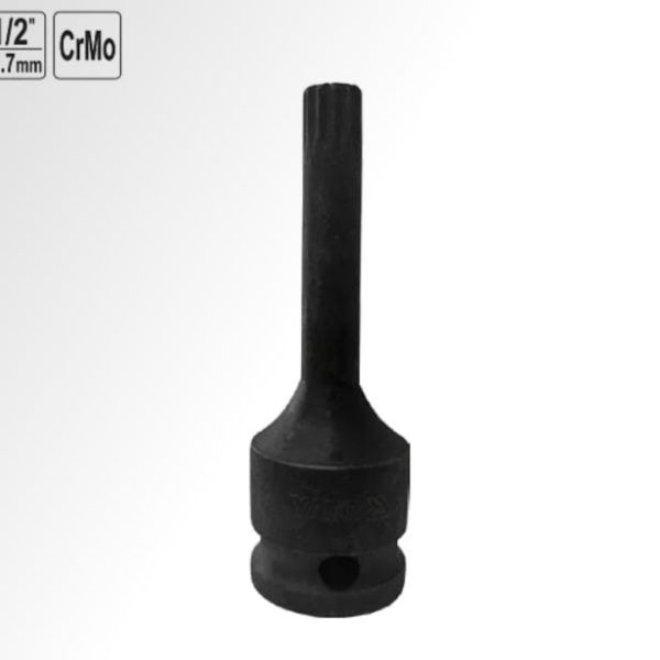 Đầu Tuýp Spline Chuyên Dụng YATO YT-106500 và YT-106512: Sức Mạnh Vượt Trội Cho Bu Lông Đa Khía