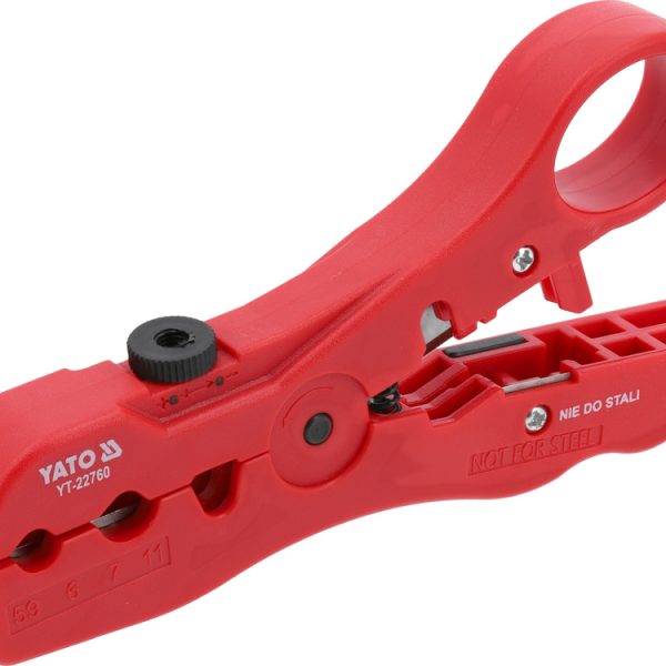 Kìm Tuốt Dây Đa Năng YATO YT-22760: Dụng Cụ Tiện Lợi Cho Lắp Đặt Cáp