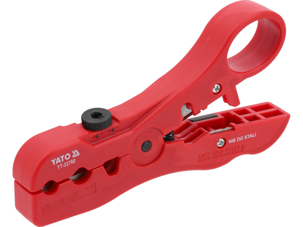 Kìm Tuốt Dây Đa Năng YATO YT-22760 Kìm Tuốt Dây Đa Năng YATO YT-22760: Dụng Cụ Tiện Lợi Cho Lắp Đặt Cáp