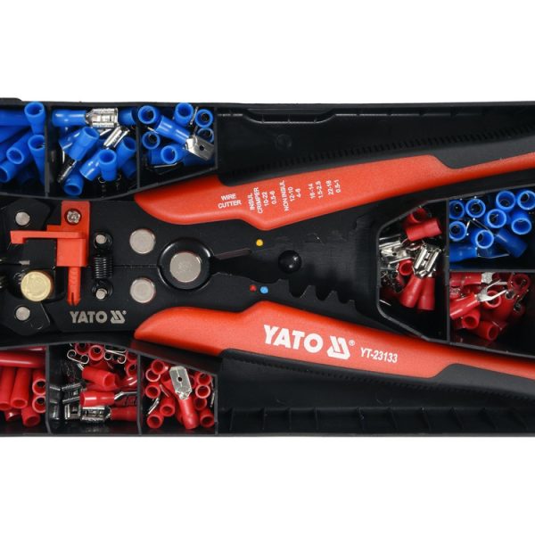 Bộ kìm tuốt và bấm cos đa năng (Universal wire stripper) YATO YT-23133