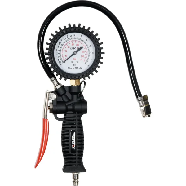 Súng Bơm Lốp Có Đồng Hồ Cơ YATO YT-23703: Chuyên Nghiệp và Bền Bỉ