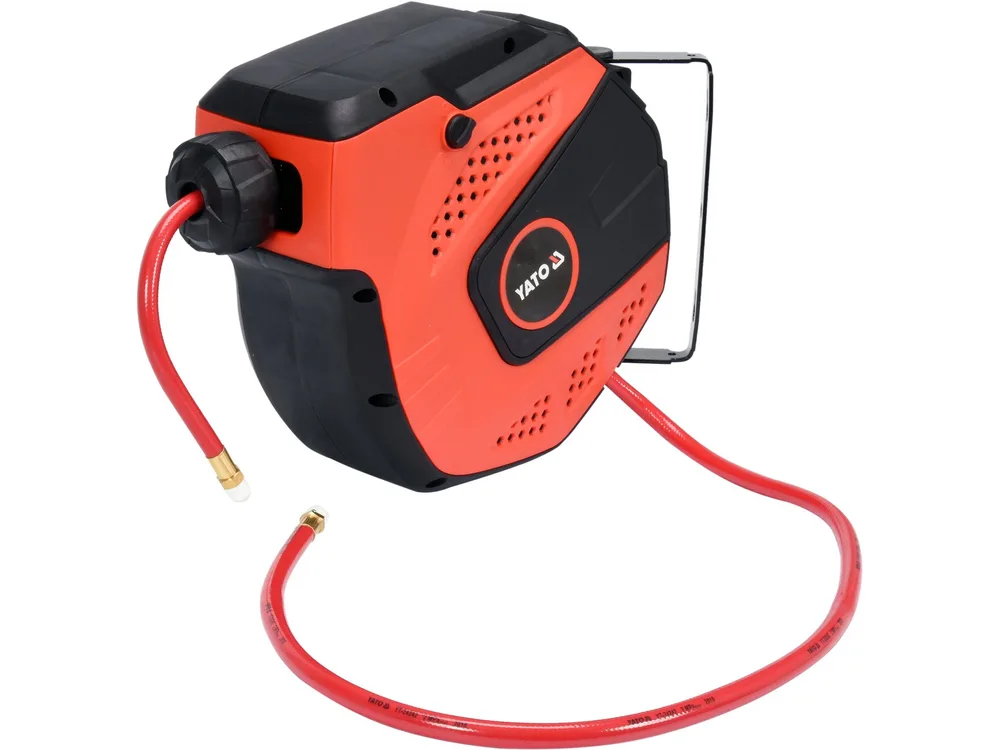 Hộp Cuộn Dây Hơi Tự Rút 10m YATO YT-24242 Hộp Cuộn Dây Hơi Tự Rút 10m YATO YT-24242: Giải Pháp Gọn Gàng và Chuyên Nghiệp