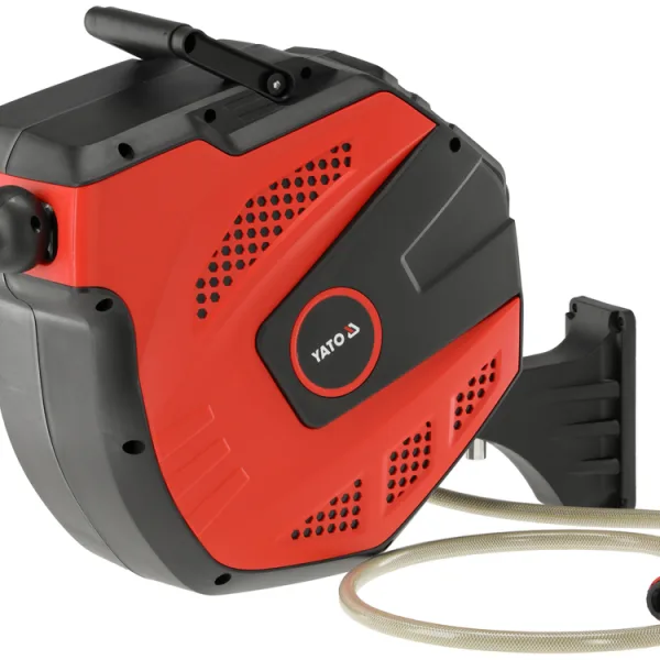 Hộp Cuộn Dây Hơi Nước Tự Rút 15m YATO YT-24258: Giải Pháp Tiện Lợi Cho Việc Tưới Tiêu