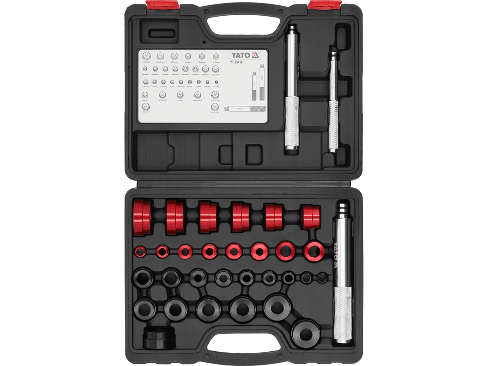 Bộ Dụng Cụ Tháo Lắp Bạc Đạn Và Phớt YATO YT-25418 Bộ Dụng Cụ Tháo Lắp Bạc Đạn Và Phớt YATO YT-25418: Giải Pháp Toàn Diện Cho Công Việc Cơ Khí