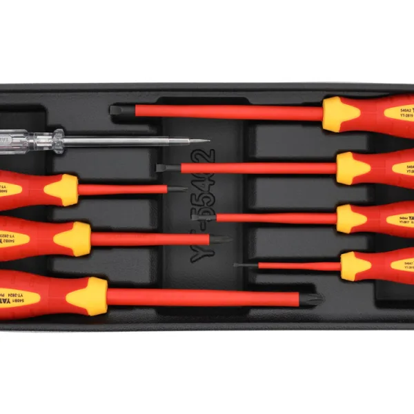 Bộ Tuốc Nơ Vít Cách Điện YATO YT-55462: Giải Pháp An Toàn 8 Chi Tiết