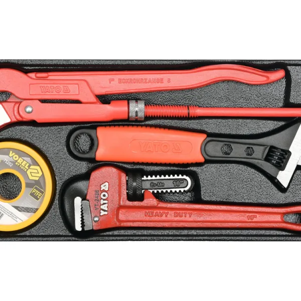 Bộ Dụng Cụ Sửa Ống Nước YATO YT-55480: Giải Pháp Toàn Diện 4 Chi Tiết