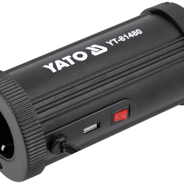 Bộ Chuyển Đổi Điện Ô Tô YATO YT-81480 (150W): Nguồn Điện Ổn Định Mọi Nơi