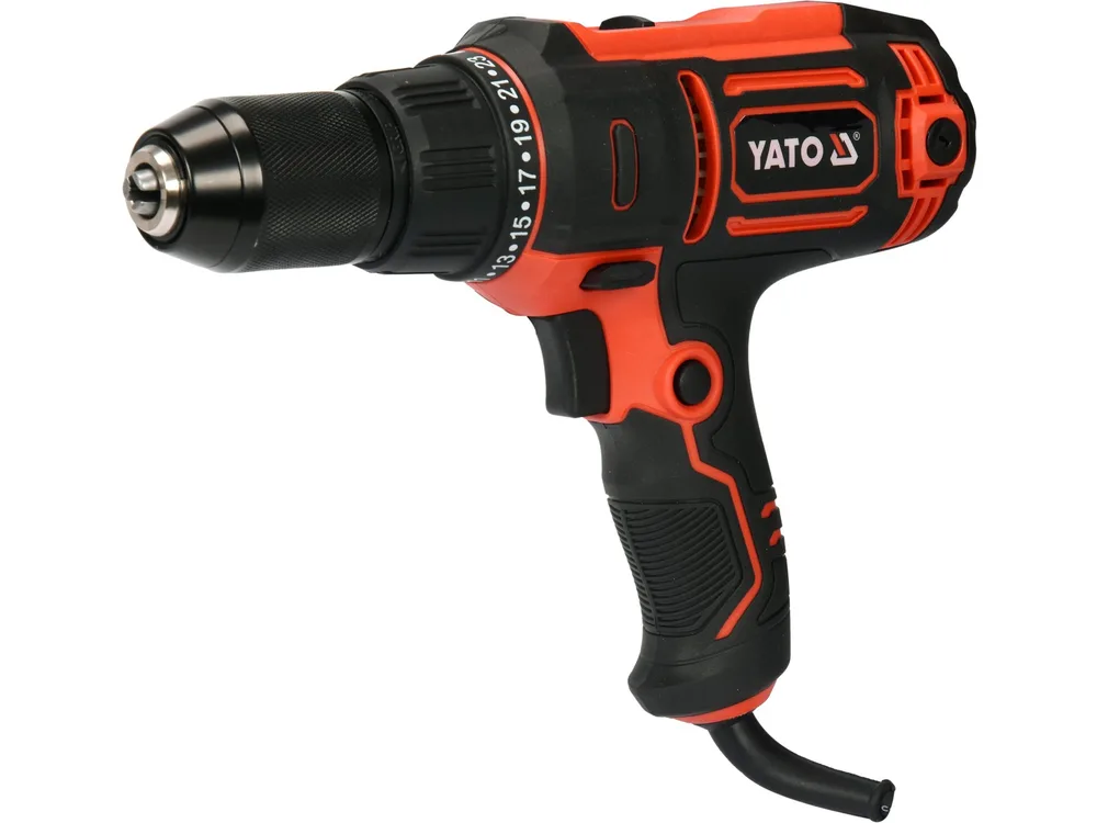 Máy Khoan Bắt Vít Điện YATO YT-82060: 300W-40 Nm Máy Khoan Bắt Vít Điện YATO YT-82060: 300W, Lực Siết 40 Nm