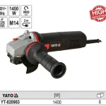 Máy Mài Góc YATO YT-820983: Công Suất 1400W, Đĩa 125mm, Cho Hiệu Quả Công Nghiệp Cao