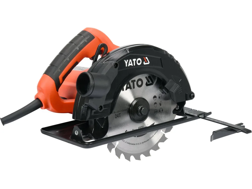 Máy Cưa Đĩa Cầm Tay YATO YT-82152-1500W-185mm Máy Cưa Đĩa Cầm Tay YATO YT-82152: Cắt Chính Xác, Hiệu Suất Cao