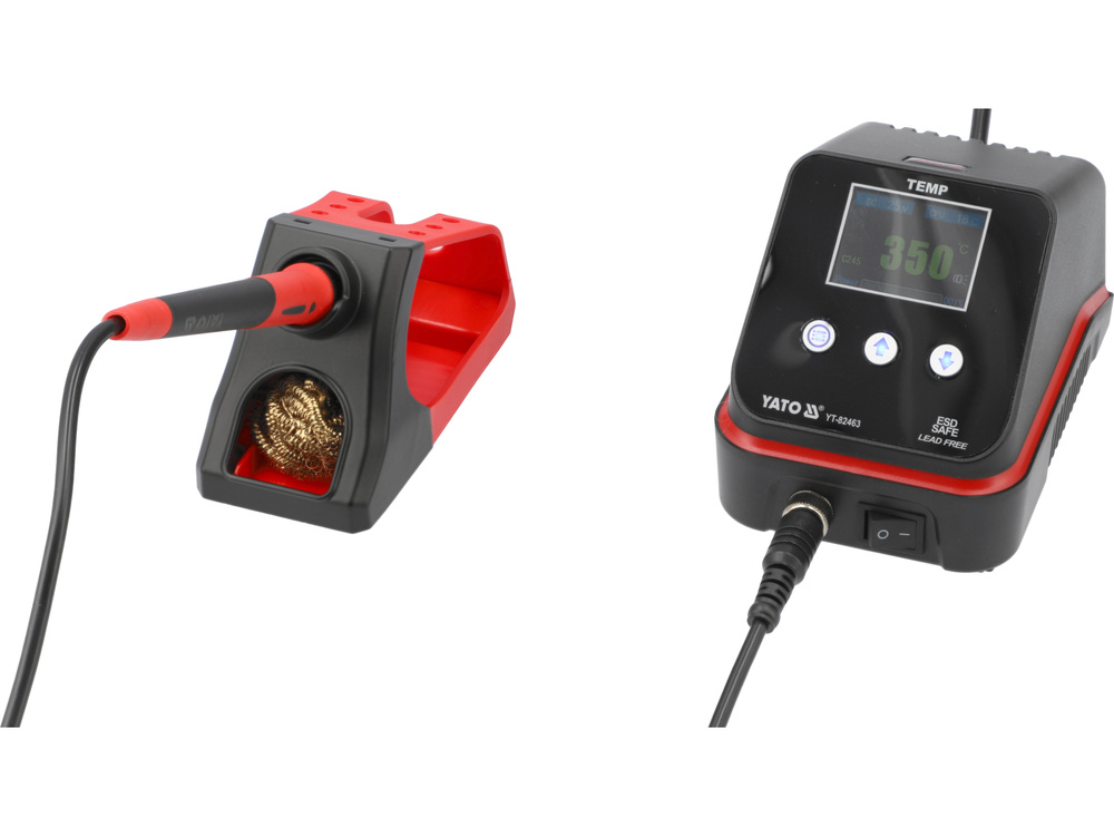 Máy hàn thiếc (Soldering station) YATO YT-82463 Máy hàn thiếc (Soldering station) YATO YT-82463