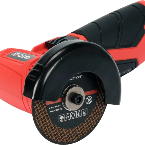 Máy Cắt Góc Không Dây YATO YT-82905: Động Cơ Không Chổi Than, 12V