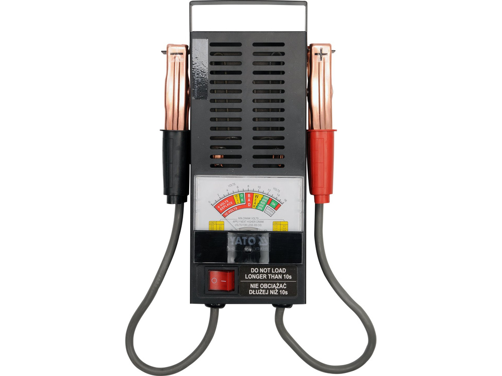 Máy Kiểm Tra Ắc Quy Kim YATO YT-8310 Máy Kiểm Tra Ắc Quy Kim YATO YT-8310: Chẩn Đoán Sức Mạnh Ắc Quy Một Cách Đơn Giản và Chính Xác
