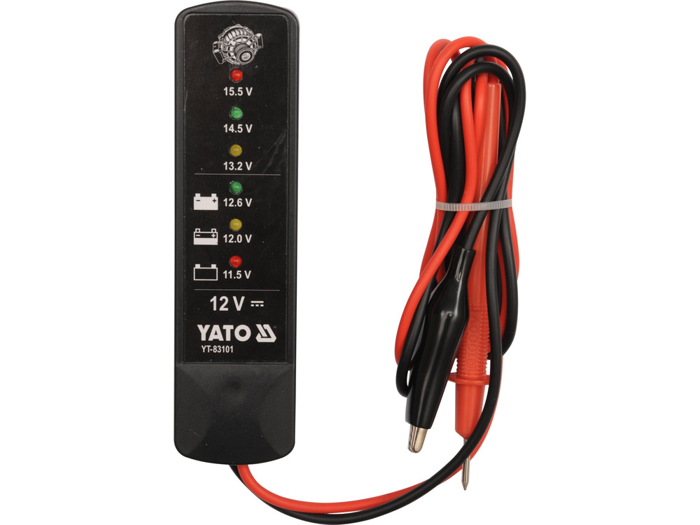 Máy Kiểm Tra Ắc Quy Điện Tử YATO YT-83101 Máy Kiểm Tra Ắc Quy Điện Tử YATO YT-83101: Công Cụ Chẩn Đoán Sức Khỏe Ắc Quy Đơn Giản và Chính Xác